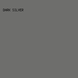 6e6e6c - Dark Silver color image preview