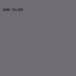 706c74 - Dark Silver color image preview