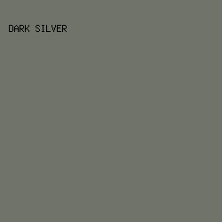 70736A - Dark Silver color image preview