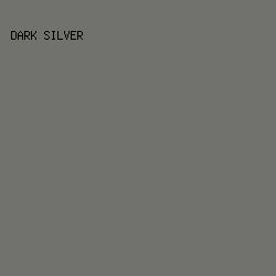 71716e - Dark Silver color image preview