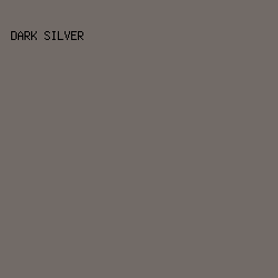 726b67 - Dark Silver color image preview