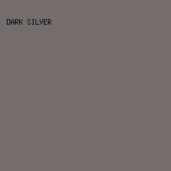 736d6d - Dark Silver color image preview