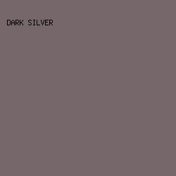 76676a - Dark Silver color image preview