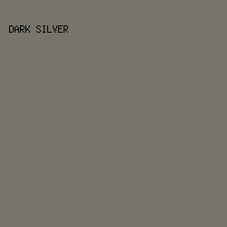 77756b - Dark Silver color image preview