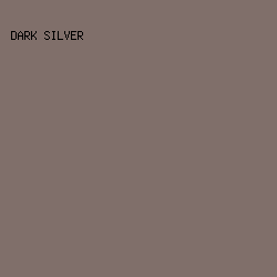 806f6a - Dark Silver color image preview