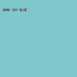 7FC8CA - Dark Sky Blue color image preview
