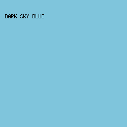 7fc5dc - Dark Sky Blue color image preview