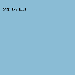 8abcd5 - Dark Sky Blue color image preview