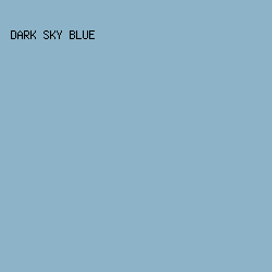 8cb3c7 - Dark Sky Blue color image preview