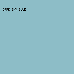 8dbdc7 - Dark Sky Blue color image preview