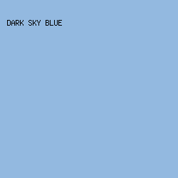 93B9E0 - Dark Sky Blue color image preview