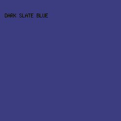 3C3C80 - Dark Slate Blue color image preview