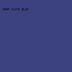 3C4280 - Dark Slate Blue color image preview
