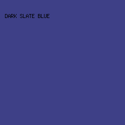 3E4087 - Dark Slate Blue color image preview