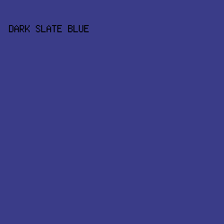 3a3c88 - Dark Slate Blue color image preview