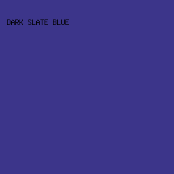 3c358a - Dark Slate Blue color image preview
