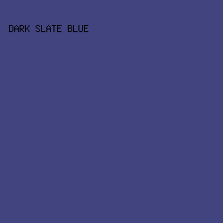 41447E - Dark Slate Blue color image preview