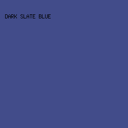 424C8A - Dark Slate Blue color image preview