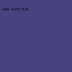 48437E - Dark Slate Blue color image preview