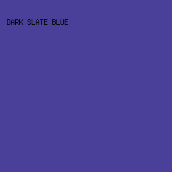 4A3F99 - Dark Slate Blue color image preview