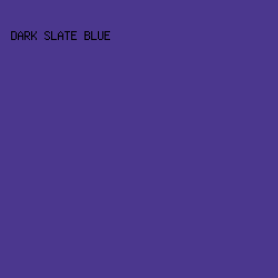 4B378E - Dark Slate Blue color image preview