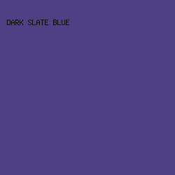 4F3F85 - Dark Slate Blue color image preview