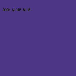 4e3686 - Dark Slate Blue color image preview
