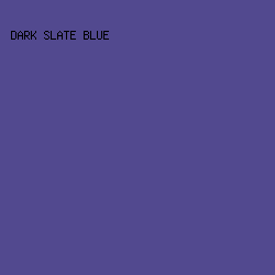 52498F - Dark Slate Blue color image preview