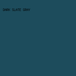 1D4C5C - Dark Slate Gray color image preview
