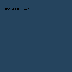 25445E - Dark Slate Gray color image preview