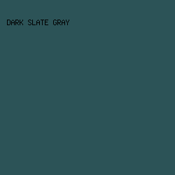 2c5357 - Dark Slate Gray color image preview