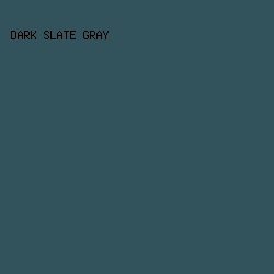 33535C - Dark Slate Gray color image preview