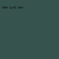36544D - Dark Slate Gray color image preview