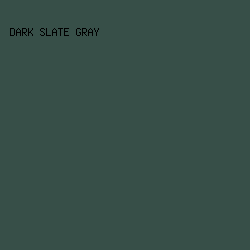 374f48 - Dark Slate Gray color image preview