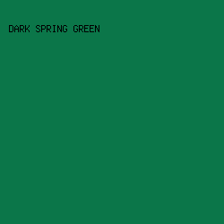 0B7649 - Dark Spring Green color image preview