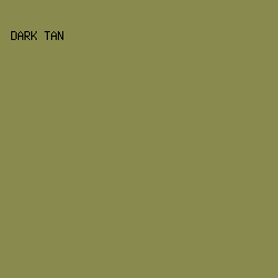 888b4d - Dark Tan color image preview