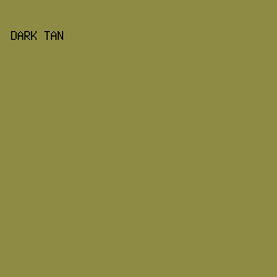 8E8C44 - Dark Tan color image preview