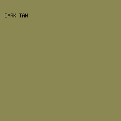 8b8854 - Dark Tan color image preview