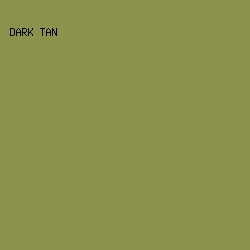8c914c - Dark Tan color image preview
