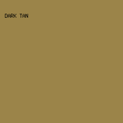 9B8449 - Dark Tan color image preview