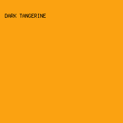 FBA211 - Dark Tangerine color image preview