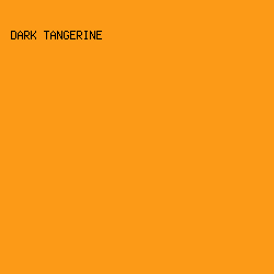 FC9A17 - Dark Tangerine color image preview