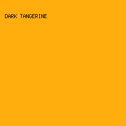 FFAE0D - Dark Tangerine color image preview