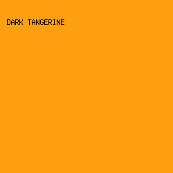 fd9f0f - Dark Tangerine color image preview