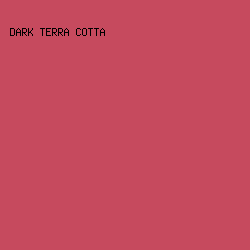 C64A5E - Dark Terra Cotta color image preview
