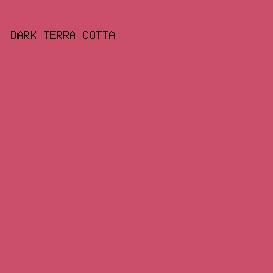 CC4F6A - Dark Terra Cotta color image preview