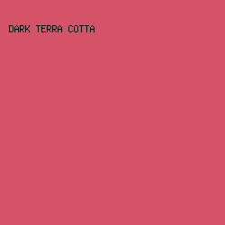 D55369 - Dark Terra Cotta color image preview