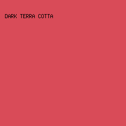 D94B58 - Dark Terra Cotta color image preview