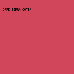 d1465a - Dark Terra Cotta color image preview