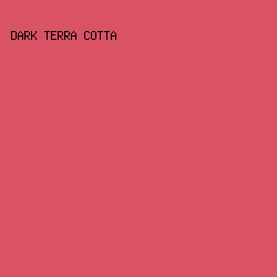 d95364 - Dark Terra Cotta color image preview